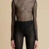 The Fena Bodysuit In Black