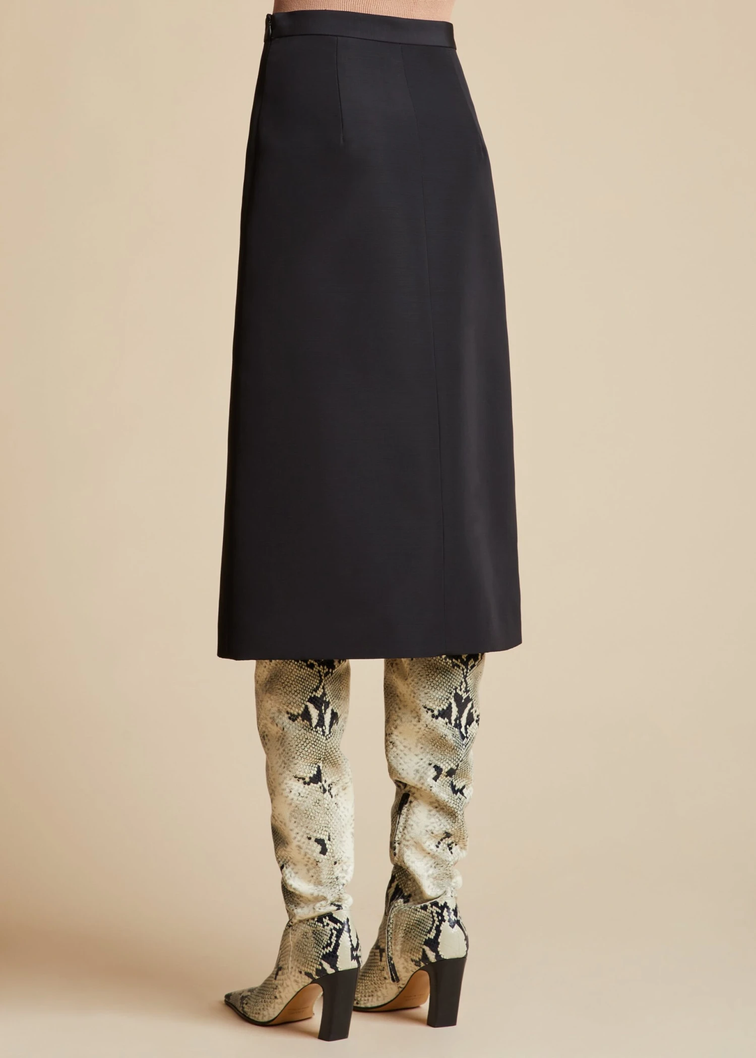 The Fraser Skirt In Black 3 The Fraser Skirt In Black - Image 3