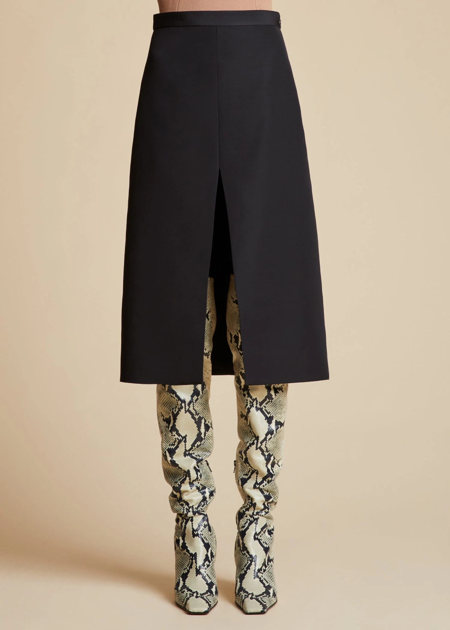 The Fraser Skirt In Black 2 The Fraser Skirt In Black - Image 2