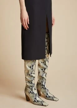 The Fraser Skirt In Black 9 The Fraser Skirt In Black -Fashion Girl Sales Shop FRASER BLACK 0014