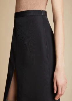 The Fraser Skirt In Black 10 The Fraser Skirt In Black -Fashion Girl Sales Shop FRASER BLACK 0026
