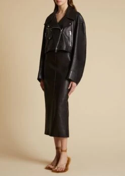 The Gelman Jacket In Black Leather