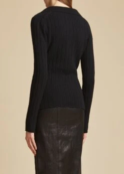 The Hans Sweater In Black -Fashion Girl Sales Shop HANS BLACK 0041