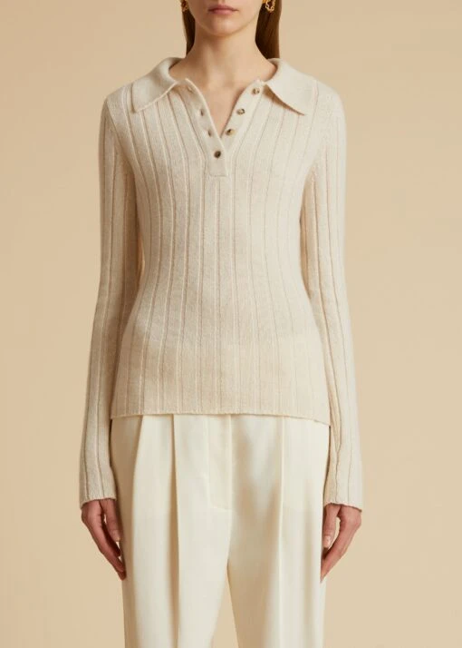The Hans Sweater In Magnolia -Fashion Girl Sales Shop HANS MAGNOLIA 0021