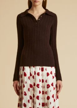 The Hans Sweater In Rosewood