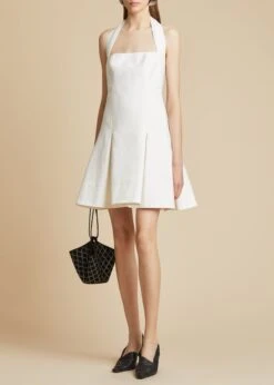 The Hila Dress In White