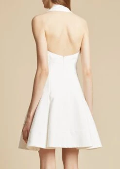 The Hila Dress In White 9 The Hila Dress In White -Fashion Girl Sales Shop HILA WHITE 0030