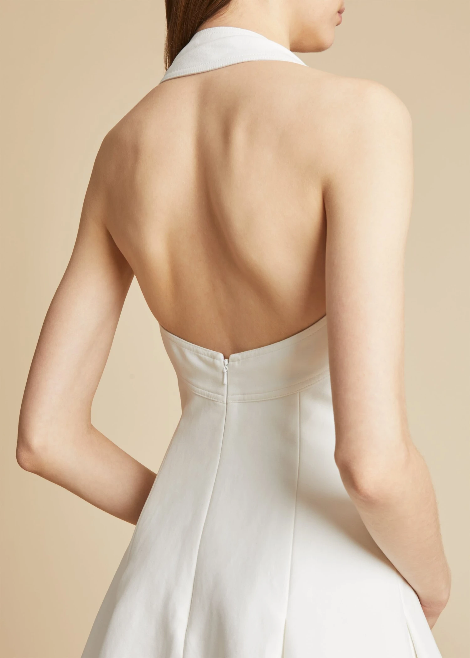 The Hila Dress In White 5 The Hila Dress In White - Image 5