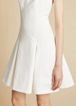 The Hila Dress In White 10 The Hila Dress In White -Fashion Girl Sales Shop HILA WHITE 0046 1