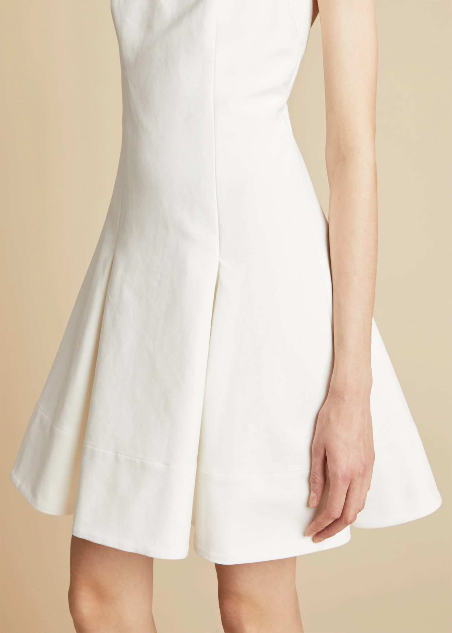 The Hila Dress In White 4 The Hila Dress In White - Image 4