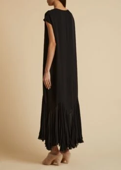 The Hobbs Dress In Black 8 The Hobbs Dress In Black -Fashion Girl Sales Shop HOBBS BLACK 0023