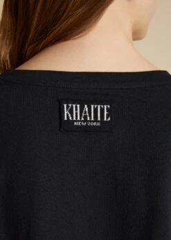 The Imogen Long-Sleeved T-Shirt In Black -Fashion Girl Sales Shop IMOGEN BLACK COTTON 0020