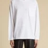 The Imogen Long-Sleeved T-Shirt In White