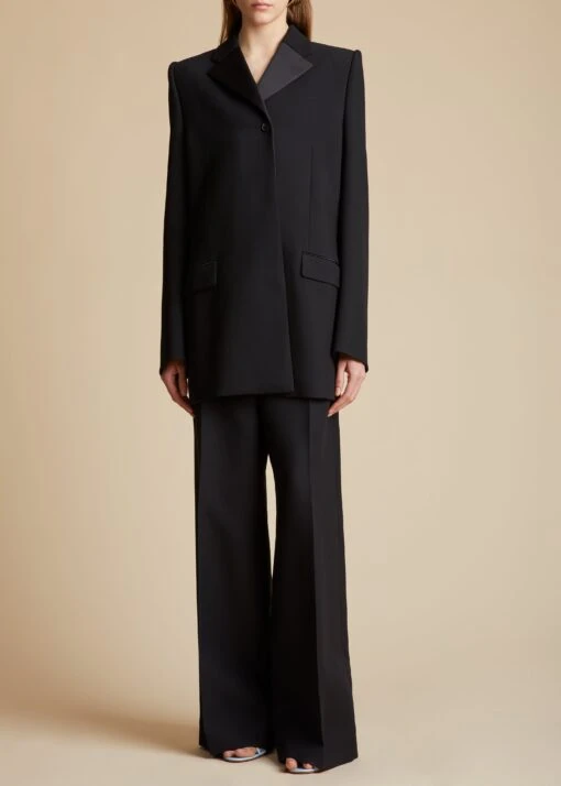 The Isaline Blazer In Black -Fashion Girl Sales Shop ISALINE BLACK 0014