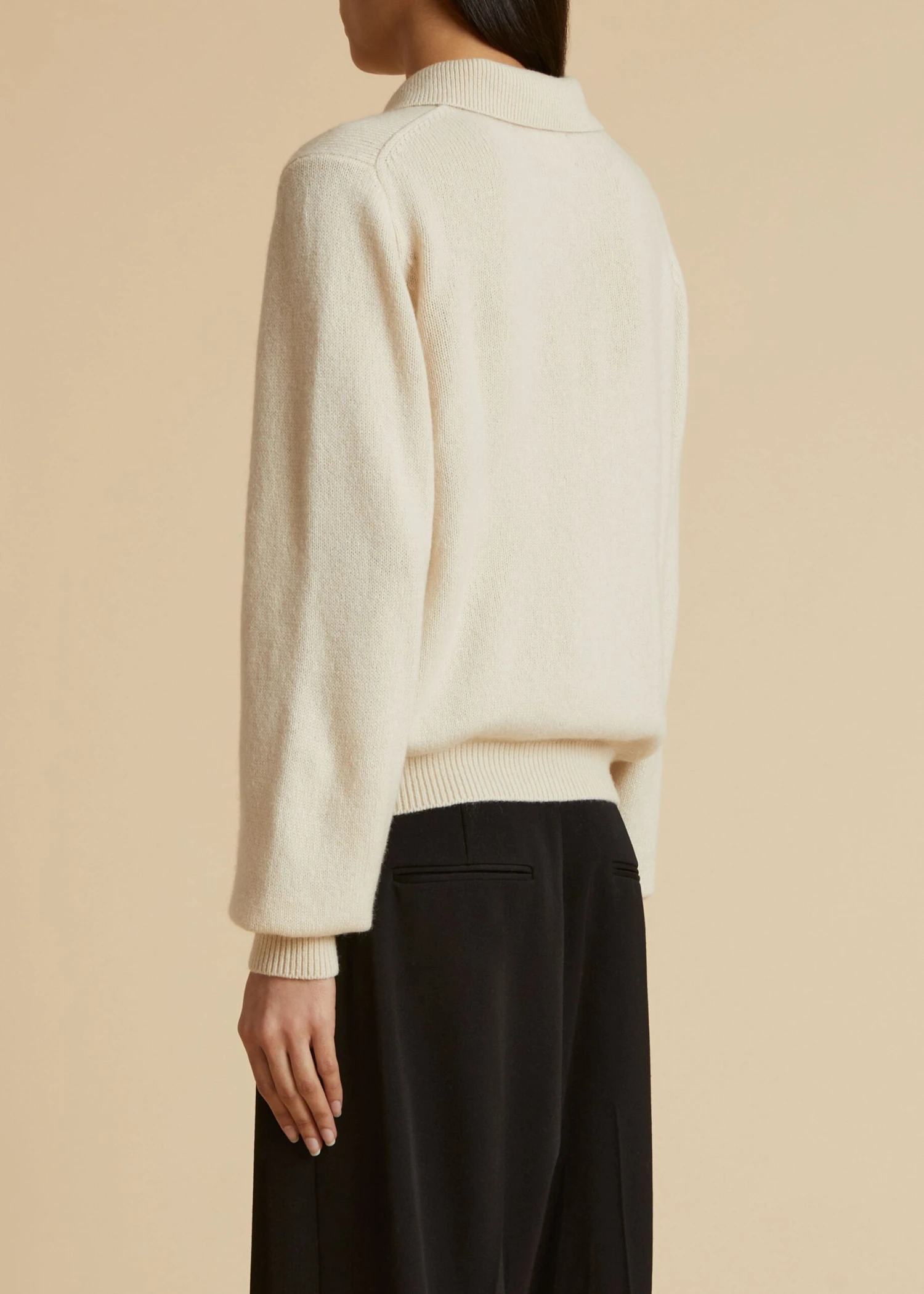 The Joey Sweater In Magnolia 3 The Joey Sweater In Magnolia - Image 3