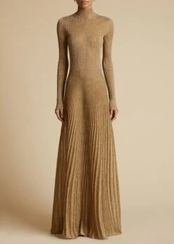 The Jupiter Dress In Amber -Fashion Girl Sales Shop JUPITER AMBER 0001