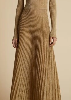 The Jupiter Dress In Amber -Fashion Girl Sales Shop JUPITER AMBER 0035