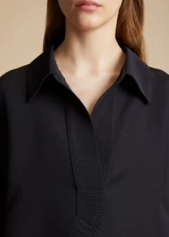 The Kal Dress In Black 11 The Kal Dress In Black -Fashion Girl Sales Shop KAL BLACK 0058