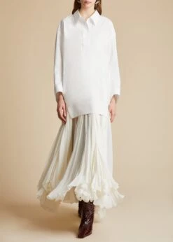 The Kal Dress In White