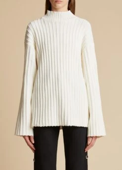 The Kat Sweater In Ivory