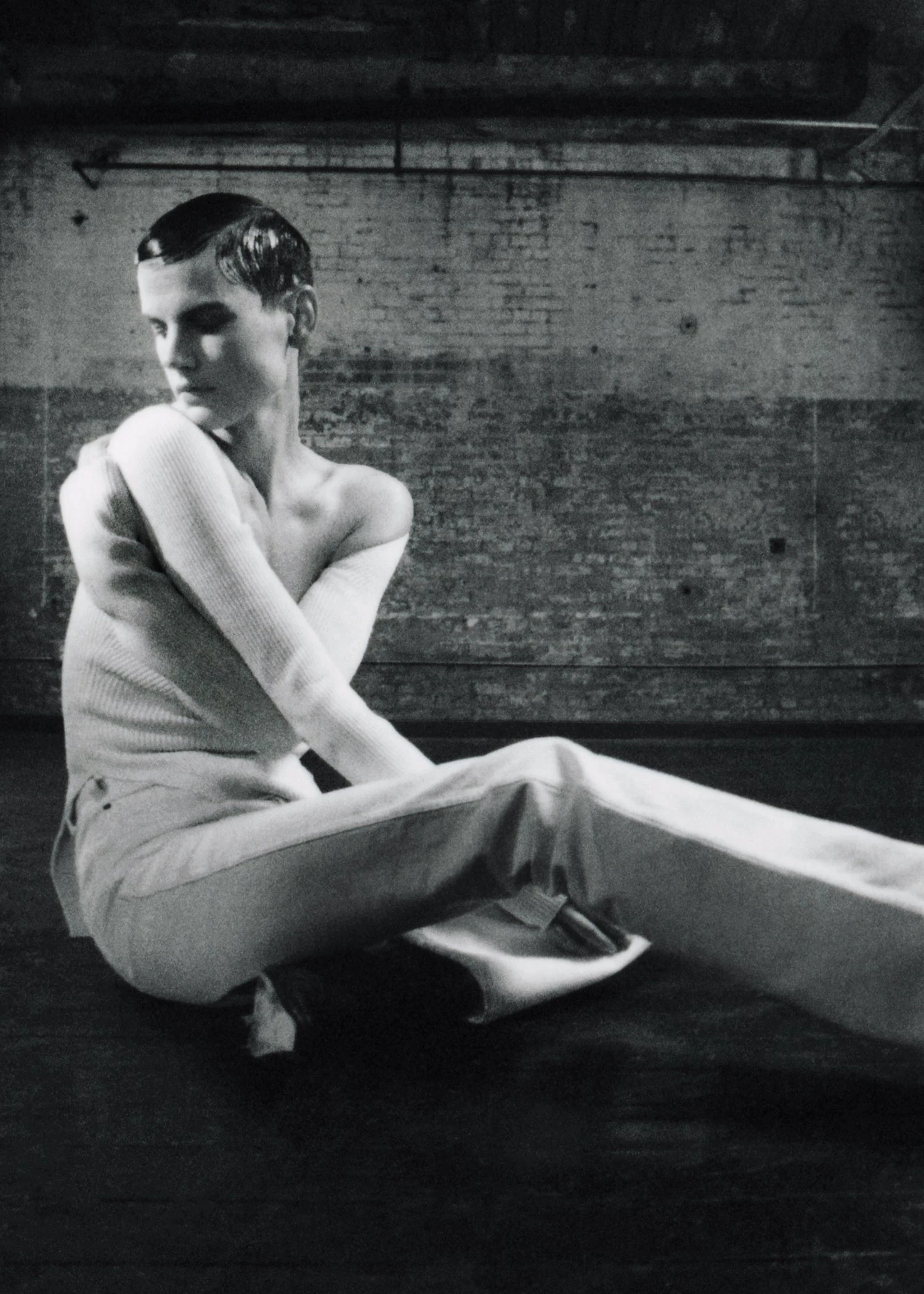 The Danielle Stretch Jean In Ivory 6 The Danielle Stretch Jean In Ivory - Image 6