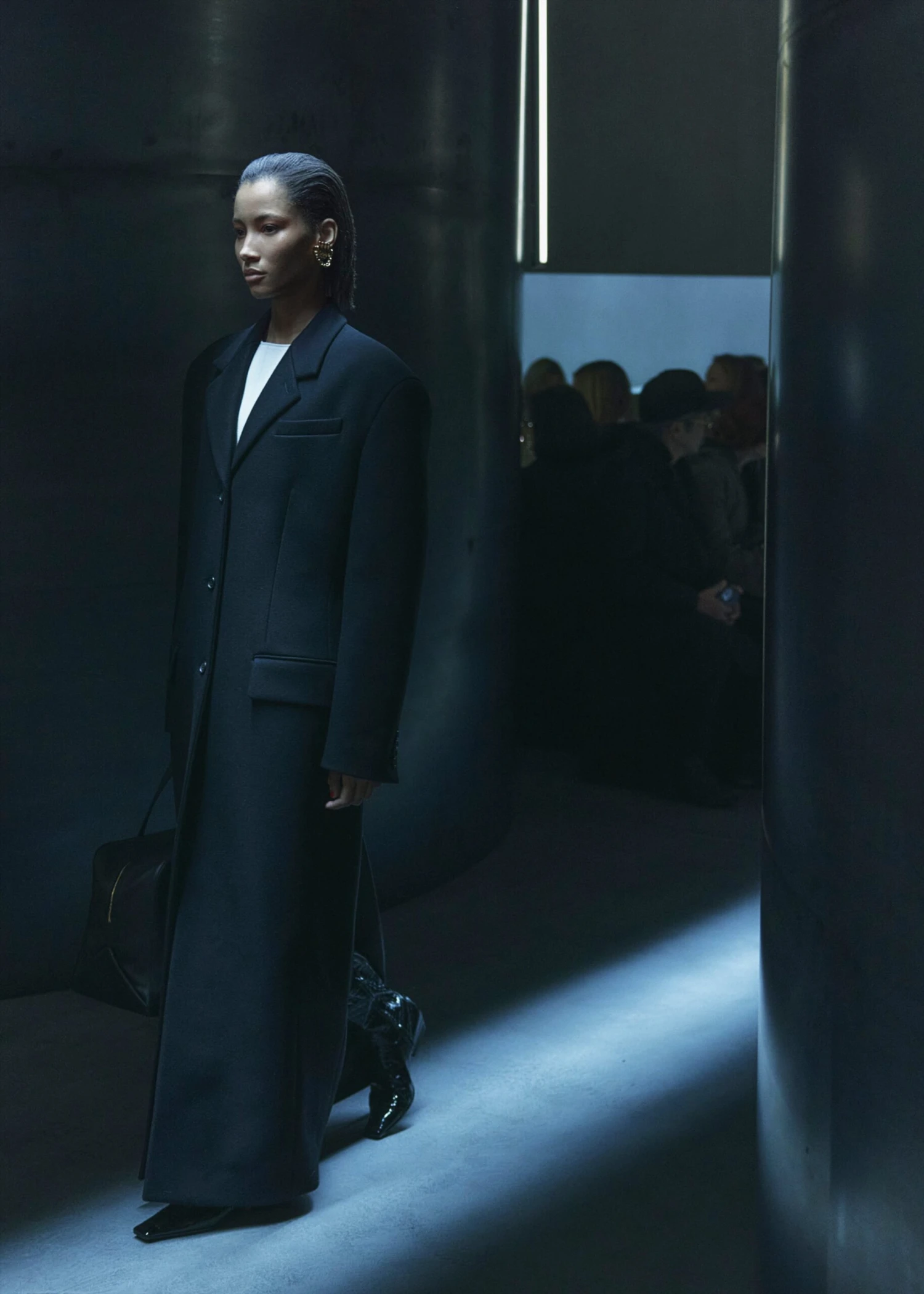 The Bontin Coat In Black 6 The Bontin Coat In Black - Image 6