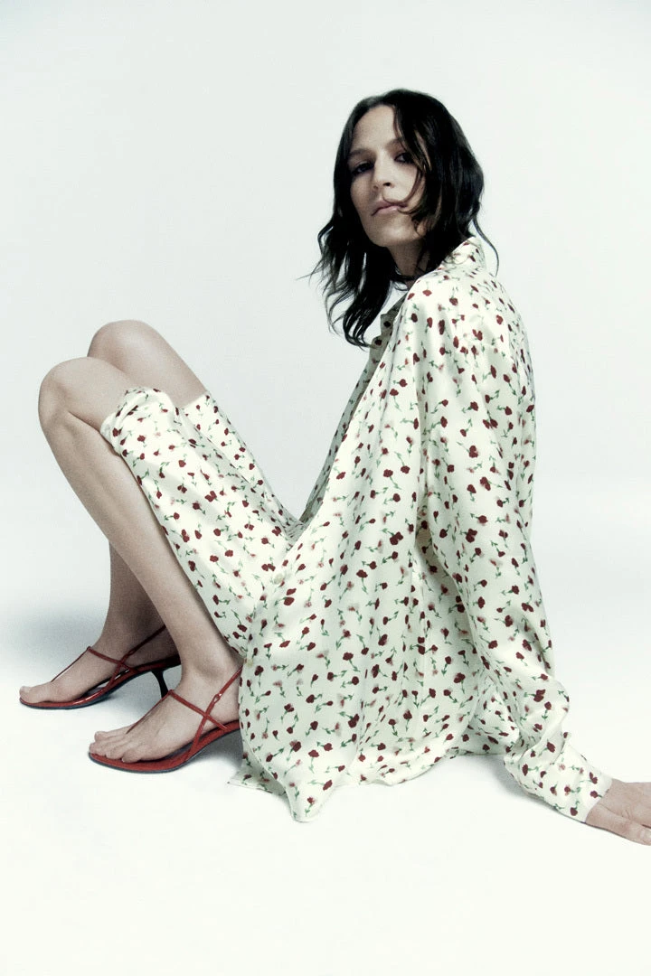 The Argo Top In Rose Print 6 The Argo Top In Rose Print - Image 6