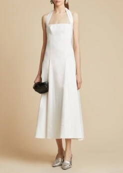The Lalita Dress In White