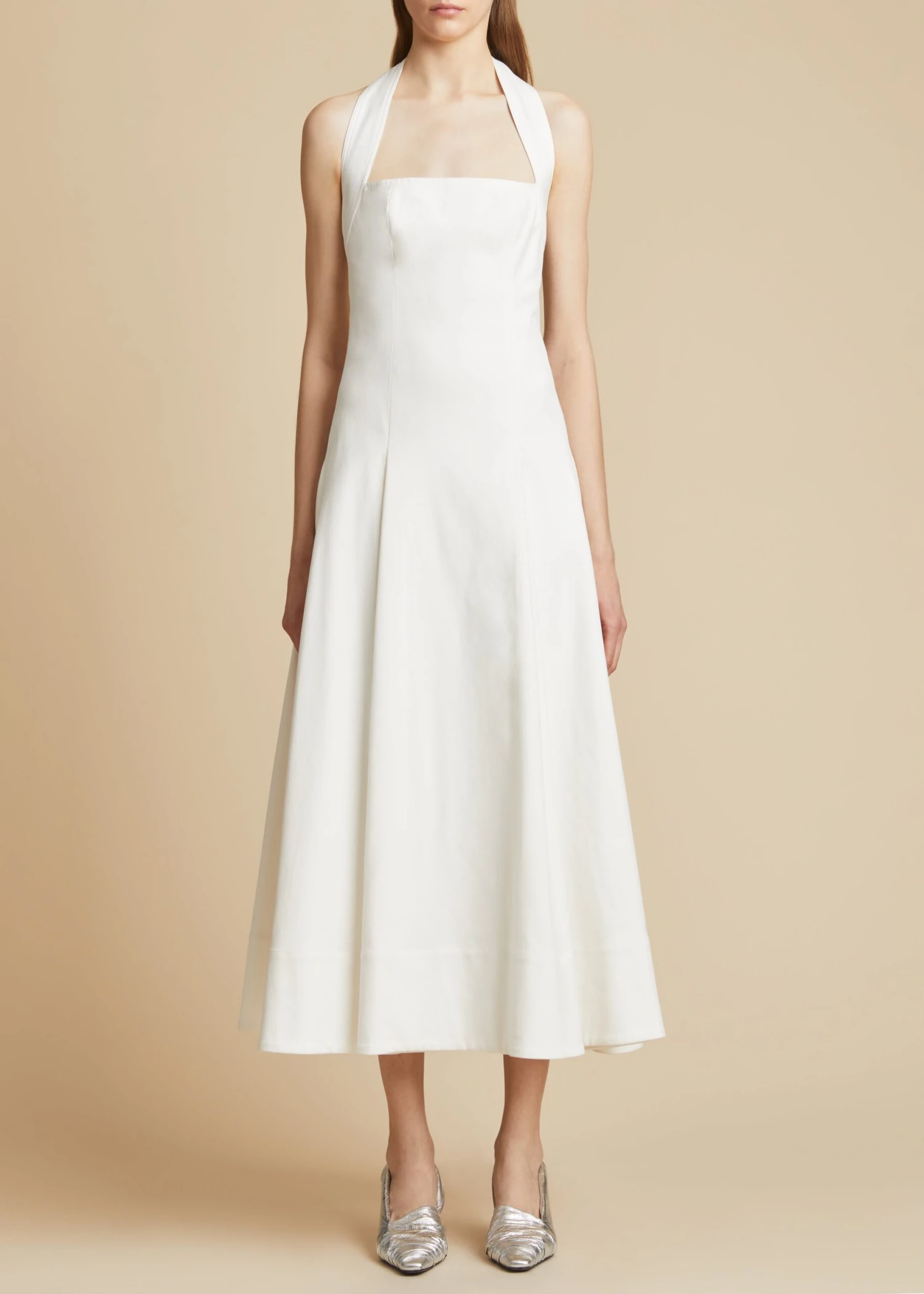 The Lalita Dress In White 2 The Lalita Dress In White - Image 2
