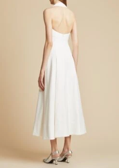 The Lalita Dress In White 8 The Lalita Dress In White -Fashion Girl Sales Shop LALITA WHITE 0039