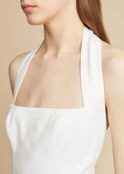 The Lalita Dress In White 10 The Lalita Dress In White -Fashion Girl Sales Shop LALITA WHITE 0052