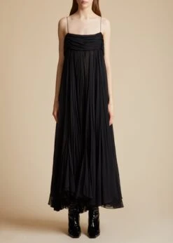 The Lally Dress In Black -Fashion Girl Sales Shop LALLY BLACK 0027