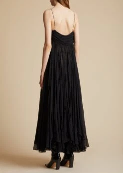 The Lally Dress In Black -Fashion Girl Sales Shop LALLY BLACK 0038