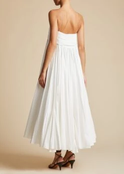The Lally Dress In White -Fashion Girl Sales Shop LALLY WHITE 0061