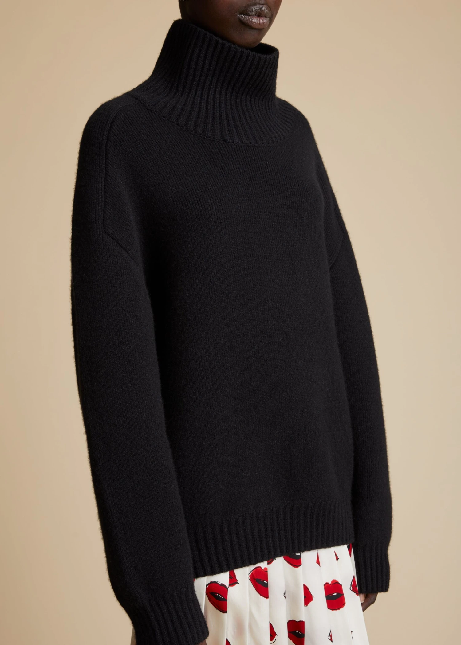 The Landen Sweater In Black 5 The Landen Sweater In Black - Image 5