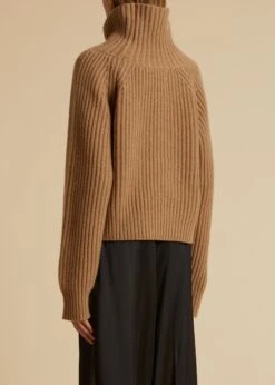 The Lanzino Sweater In Camel 8 The Lanzino Sweater In Camel -Fashion Girl Sales Shop LANZINO CAMEL 0022