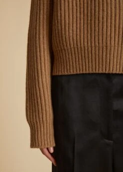 The Lanzino Sweater In Camel 10 The Lanzino Sweater In Camel -Fashion Girl Sales Shop LANZINO CAMEL 0036