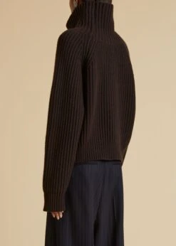 The Lanzino Sweater In Truffle -Fashion Girl Sales Shop LANZINO TRUFFLE 0015