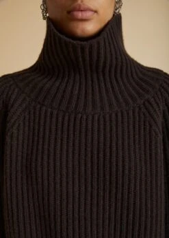 The Lanzino Sweater In Truffle -Fashion Girl Sales Shop LANZINO TRUFFLE 0032