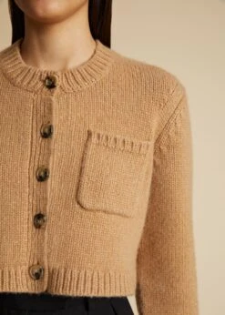 The Lavan Cardigan In Biscotti -Fashion Girl Sales Shop LAVAN BISCOTTI 0019