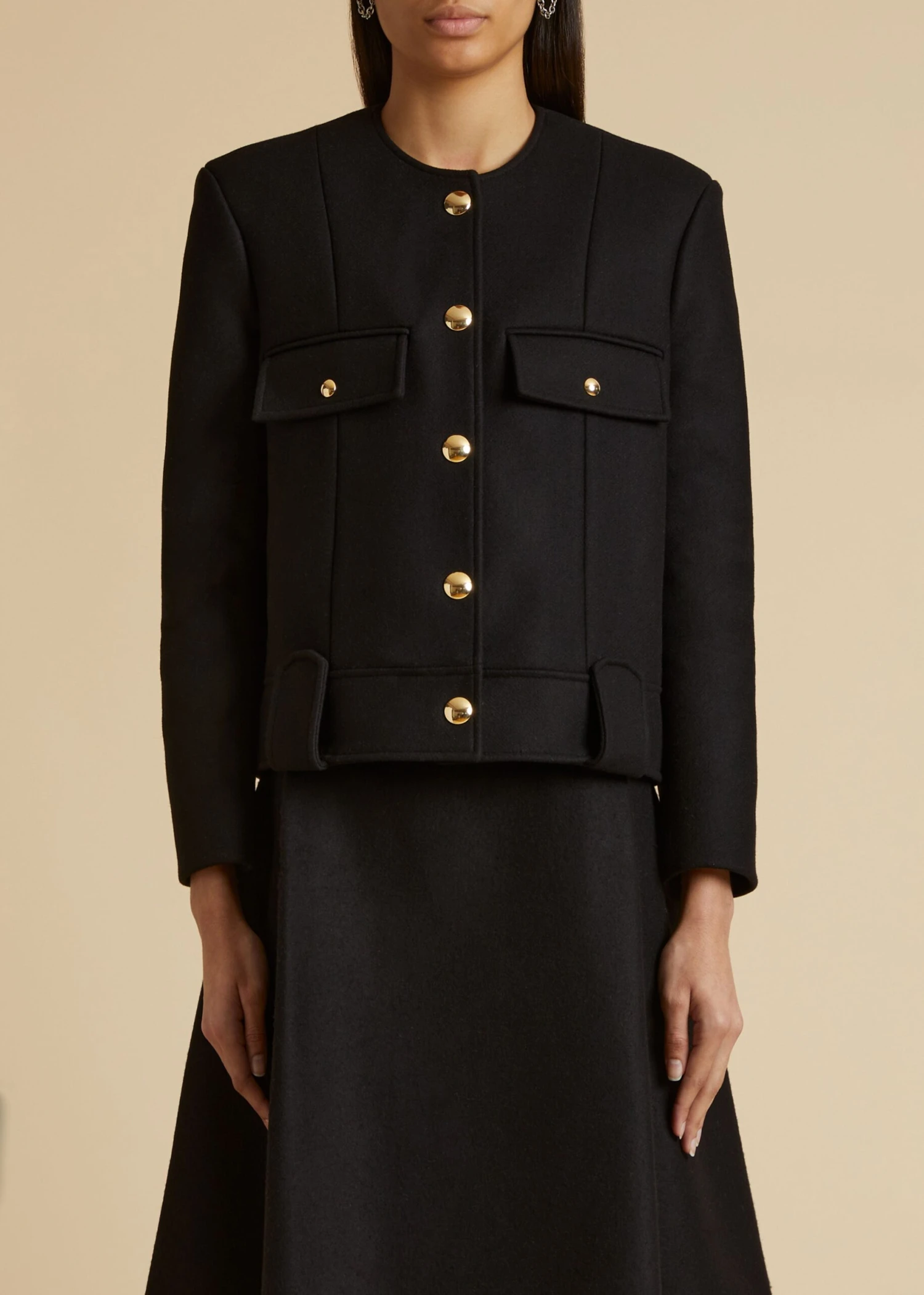 The Laybin Jacket In Black 2 The Laybin Jacket In Black - Image 2