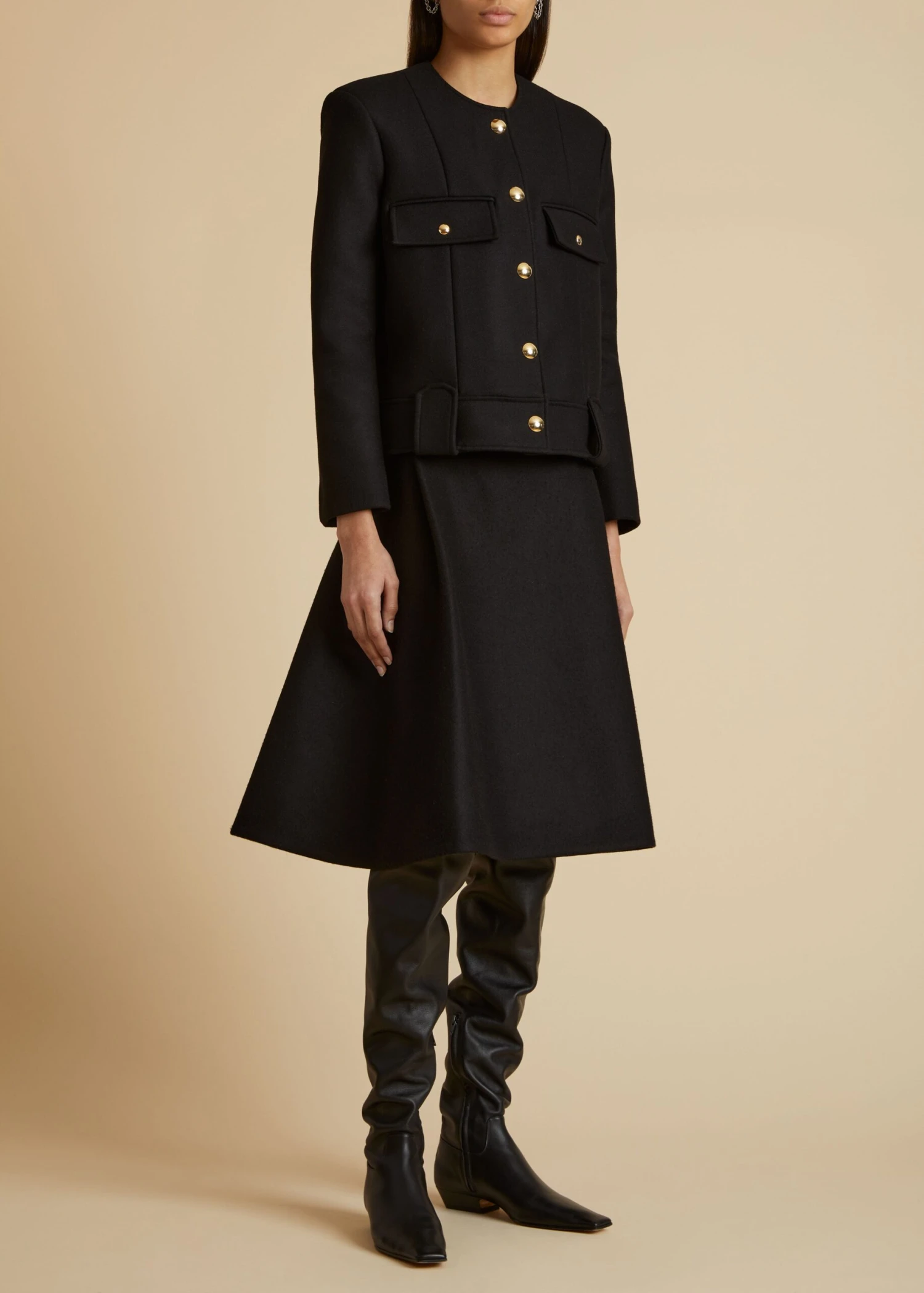 The Laybin Jacket In Black 1 The Laybin Jacket In Black