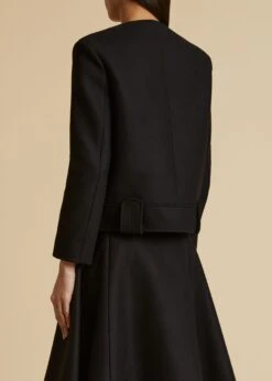 The Laybin Jacket In Black 8 The Laybin Jacket In Black -Fashion Girl Sales Shop LAYBIN BLACK WOOL 0028 be4fe2fa 693f 4238 a0fe 25f774f4177f