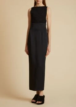 The Evelyn Top In Black