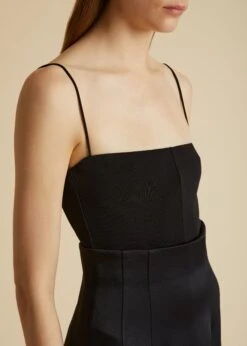 The Luza Bodysuit In Black -Fashion Girl Sales Shop LUZA BLACK 0018