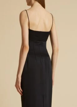 The Luza Bodysuit In Black -Fashion Girl Sales Shop LUZA BLACK 0025