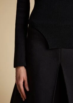 The Maddy Top In Black -Fashion Girl Sales Shop MADDY BLACK 0032