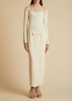 The Maddy Top In Ivory