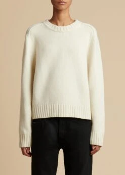 The Mae Sweater In Cloud