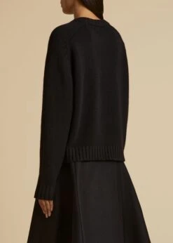 The Mae Sweater In Black 8 The Mae Sweater In Black -Fashion Girl Sales Shop MAE SWEATER BLACK 0035
